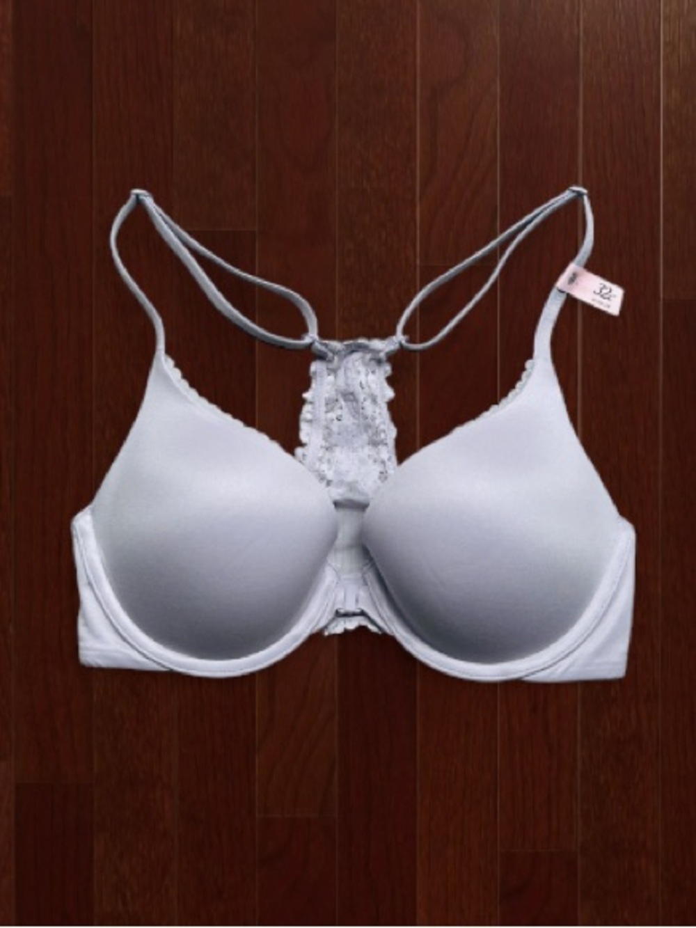 🆕💜 Crystal Lilac Racerback Push Up Bra Victoria’s Secret 32C NWT